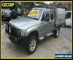 2004 Toyota Hilux VZN172R (4x4) Silver Automatic 4sp A X Cab Pickup