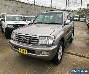 2002 Toyota Landcruiser UZJ100R Sahara Grey Automatic A Wagon