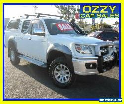 2008 Mazda BT-50 B3000 SDX (4x4) White Manual 5sp M Dual Cab Pick-up for Sale