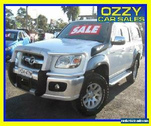 2008 Mazda BT-50 B3000 SDX (4x4) White Manual 5sp M Dual Cab Pick-up