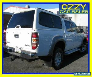 2008 Mazda BT-50 B3000 SDX (4x4) White Manual 5sp M Dual Cab Pick-up