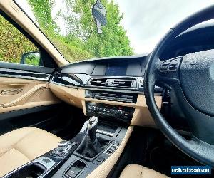 2012 BMW 5 series 2.0L 520D  saloon  Diesel WHITE (Mileage 127300)