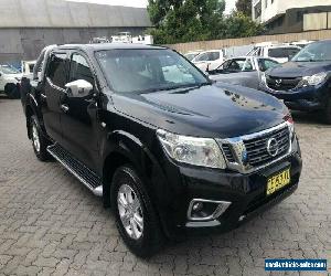 2015 Nissan Navara NP300 D23 ST (4x2) Black 7 SP AUTOMATIC Dual Cab Utility