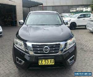 2015 Nissan Navara NP300 D23 ST (4x2) Black 7 SP AUTOMATIC Dual Cab Utility