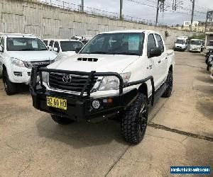 2014 Toyota Hilux KUN26R SR White Automatic A Utility