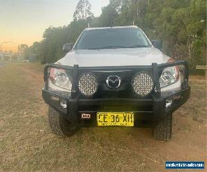 2012 Mazda BT-50 UP0YF1 XT White Manual M Cab Chassis