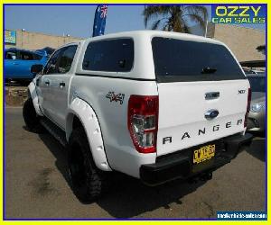 2016 Ford Ranger PX MkII XLT 3.2 (4x4) White Automatic 6sp A Dual Cab Utility