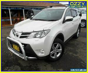 2013 Toyota RAV4 ALA49R Cruiser (4x4) White Automatic 6sp A Wagon