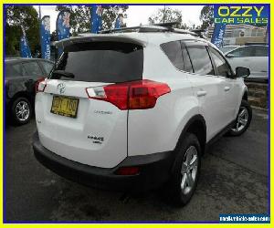 2013 Toyota RAV4 ALA49R Cruiser (4x4) White Automatic 6sp A Wagon