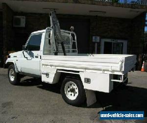 1998 Toyota Landcruiser FZJ75RP (4x4) White Manual 5sp M Cab Chassis