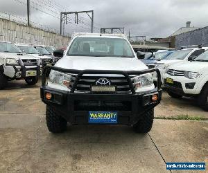 2015 Toyota Hilux GUN126R SR White Automatic A Cab Chassis