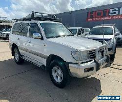 2001 Toyota Landcruiser FZJ105R GXL White Manual M Wagon for Sale