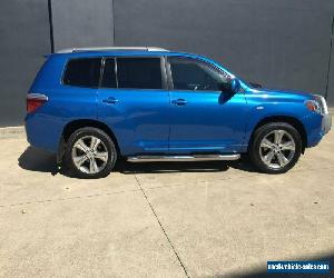 2009 Toyota Kluger GSU45R KX-S Wagon 7st 5dr Spts Auto 5sp, AWD 3.5i Blue A