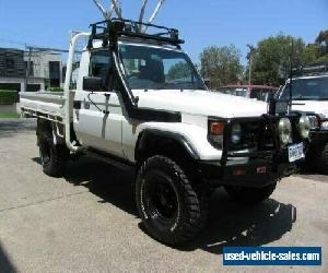 2006 Toyota Landcruiser HZJ79R (4x4) White Manual 5sp M Cab Chassis