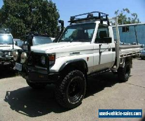 2006 Toyota Landcruiser HZJ79R (4x4) White Manual 5sp M Cab Chassis