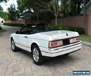 1993 Cadillac Allante Convertible Coupe (STD is Estimated)