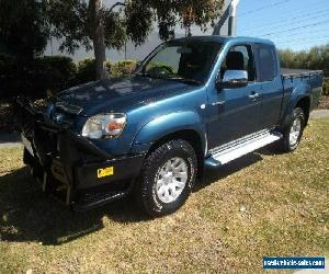 2007 Mazda BT-50 B3000 DX (4x4) Blue Manual 5sp M Dual Cab Pick-up