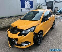 VAUXHALL CORSA 1.4 TURBO GSI 150 BHP 2018 68 MODEL DAMAGED REPAIRABLE SALVAGE for Sale