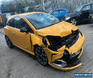 VAUXHALL CORSA 1.4 TURBO GSI 150 BHP 2018 68 MODEL DAMAGED REPAIRABLE SALVAGE