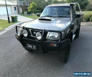 2000 Nissan Patrol GU ST (4x4) Desert Gold Manual 5sp M Coil Cab Chassis