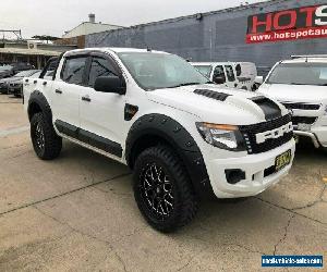 2014 Ford Ranger PX XL White Automatic A Utility