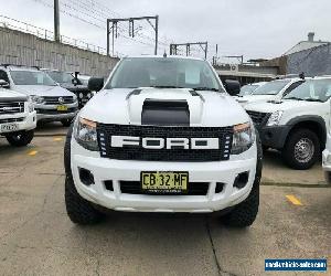 2014 Ford Ranger PX XL White Automatic A Utility