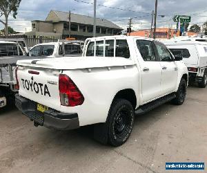 2015 Toyota Hilux GUN126R SR (4x4) White Automatic 6sp A Dual Cab Utility