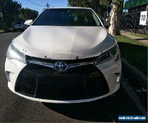 2015 Toyota Camry AVV50R Atara S White Automatic A Sedan