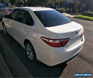 2015 Toyota Camry AVV50R Atara S White Automatic A Sedan