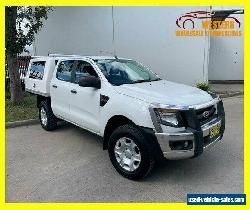 2014 Ford Ranger PX XL Hi-Rider Cab Chassis Double Cab 4dr Spts Auto 6sp, 4x2 A for Sale
