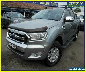 2016 Ford Ranger PX MkII XLT 3.2 (4x4) Grey Automatic 6sp A Dual Cab Utility