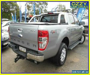 2016 Ford Ranger PX MkII XLT 3.2 (4x4) Grey Automatic 6sp A Dual Cab Utility