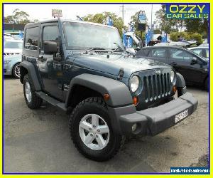 2007 Jeep Wrangler JK Sport (4x4) Blue Manual 6sp M Softtop