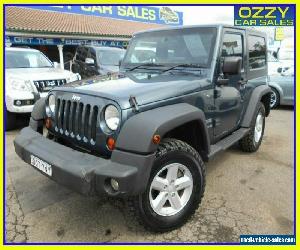 2007 Jeep Wrangler JK Sport (4x4) Blue Manual 6sp M Softtop