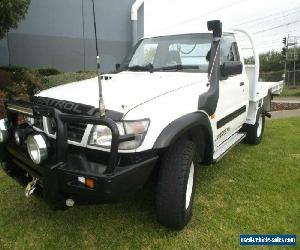 2002 Nissan Patrol GU ST (4x4) Manual 5sp M Coil Cab Chassis