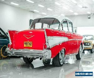 1957 Chevrolet Bel-Air Red Automatic A Sedan