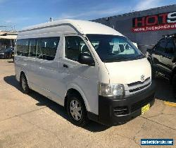 2008 Toyota HiAce KDH223R Commuter White Manual M Bus for Sale