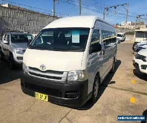 2008 Toyota HiAce KDH223R Commuter White Manual M Bus