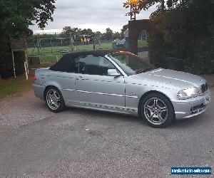 2002 BMW 318 CI SILVER convertible leather mot service history cheap summer 2dr