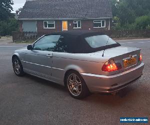 2002 BMW 318 CI SILVER convertible leather mot service history cheap summer 2dr