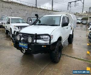 2014 Mitsubishi Triton MN GLX White Manual M Utility