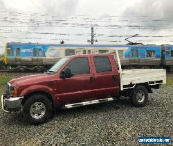 2004 Ford F250 RN XLT Red Automatic 4sp A Crew Cab Pickup for Sale