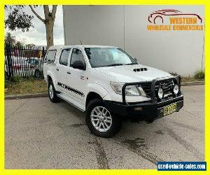 2012 Toyota Hilux KUN26R MY12 SR Utility Double Cab 4dr Man 5sp, 4x4 895kg 3.0