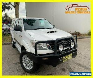 2012 Toyota Hilux KUN26R MY12 SR Utility Double Cab 4dr Man 5sp, 4x4 895kg 3.0