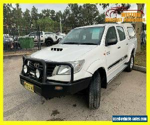 2012 Toyota Hilux KUN26R MY12 SR Utility Double Cab 4dr Man 5sp, 4x4 895kg 3.0