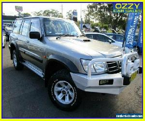 2004 Nissan Patrol GU III ST (4x4) Grey Manual 5sp M Wagon