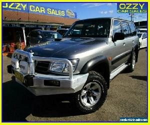 2004 Nissan Patrol GU III ST (4x4) Grey Manual 5sp M Wagon