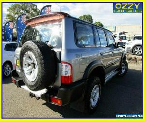 2004 Nissan Patrol GU III ST (4x4) Grey Manual 5sp M Wagon