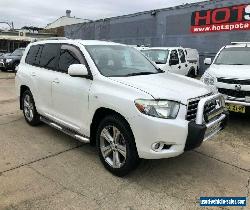 2007 Toyota Kluger GSU45R KX-S White Automatic A Wagon for Sale