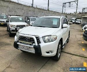 2007 Toyota Kluger GSU45R KX-S White Automatic A Wagon